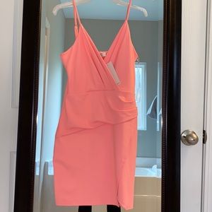 Privy pink cocktail dress